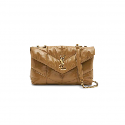 YSL TOY PUFFER IN LEATHER 24022219864407 (23*15.5*8.5cm)